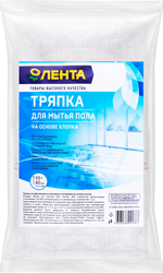 Тряпка для пола ЛЕНТА на основе хлопка 50x80см, картинка