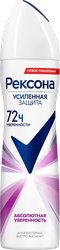 Дезодорант-антиперспирант спрей женский РЕКСОНА Абсолютная уверенность, 150мл, фотография