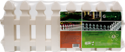 Ограждение садовое GIARDINO CLUB Штакетник 50х21см, 4 секции, картинка