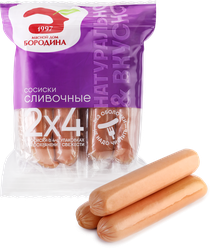Изображение товара Сосиски МД БОРОДИНА Сливочные, 480г
