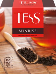 Чай черный TESS Sunrise, 100пак, фотография