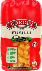 Макароны BORGES Fusilli группа А высший сорт, 500г, картинка