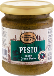 Соус CENTO PERCENTO Песто, 190г, крупный план