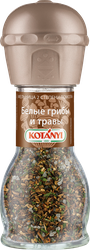 Приправа KOTANYI Белые грибы и травы, мельница, 42г, картинка