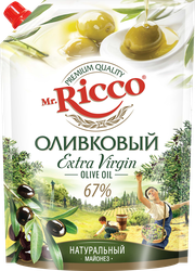 Изображение товара Майонез MR.RICCO Оливковый Extra Virgin 67%, 800мл