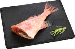 Окунь морской ЛЕНТА FRESH потрошеный без головы (из замороженного сырья), весовой, фотография