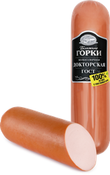 Изображение товара Колбаса вареная БЛИЖНИЕ ГОРКИ Докторская, весовая