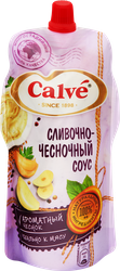 Соус для мяса CALVE Сливочно-чесночный, 230г, крупный план