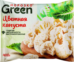 Капуста цветная замороженная МОРОЗКО GREEN, 400г, фото