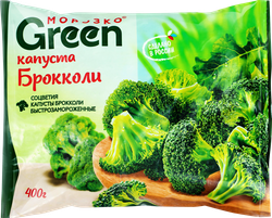 Капуста брокколи замороженная МОРОЗКО GREEN, 400г, фото