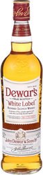 Виски DEWAR'S White Label шотландский купажированный 40%, 0.7л, изображение