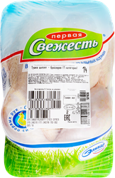 Тушка цыпленка-бройлера ПЕРВАЯ СВЕЖЕСТЬ 1-я категория, весовая, крупный план