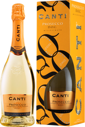 Вино игристое CANTI Просекко белое сухое, п/у, 0.75л, фотография