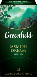 Чай зеленый GREENFIELD Jasmine Dream, 25пак, фотография