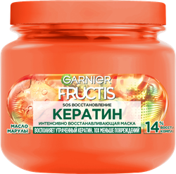 Маска для секущихся и поврежденных волос FRUCTIS Sos Восстановление, реанимирующая, 300мл, фото
