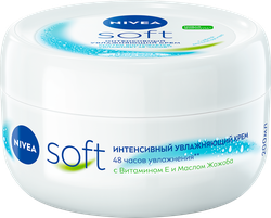 Крем для тела NIVEA Soft интенсивный, увлажняющий, 200мл, изображение