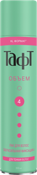 Лак для тонких волос ТАФТ Объем, сверхсильная фиксация 4, 350мл, фото