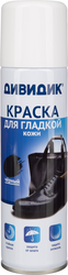 Краска для гладкой кожи ДИВИДИК, черная, 250мл, изображение