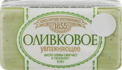 Мыло туалетное ЗАВОД БРАТЬЕВ КРЕСТОВНИКОВЫХ Оливковое, 150г, детальное фото