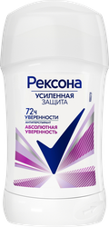 Дезодорант-стик женский РЕКСОНА Абсолютная уверенность, 40мл, фото