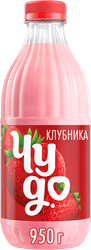 Коктейль молочный ЧУДО Клубника 2%, без змж, 950г, картинка