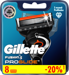 Кассеты сменные для бритья GILLETTE Fusion5 ProGlide, 8шт, детальное фото