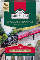 Чай черный AHMAD TEA English Breakfast листовой, 200г, изображение