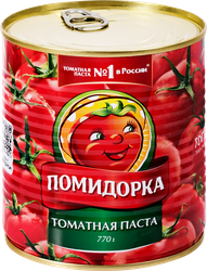 Паста томатная ПОМИДОРКА, 770г, вид