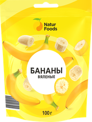 Бананы сушеные, 100г, крупный план