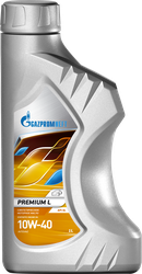 Масло моторное GAZPROMNEFT Premium L 10W-40 API SL/CF, Арт. 110626, 1л, крупный план
