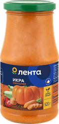 Изображение товара Икра овощная ЛЕНТА 520г - вкусная и веганская овощная закуска Изображение товара Икра овощная ЛЕНТА 520г - вкусная и веганская овощная закуска