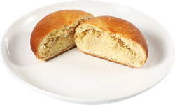 Пирожок ЛЕНТА FRESH Домашний с капустой, 100г, крупный план