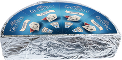 Сыр MILKANA GrandBlu Сливочный с голубой плесенью 56%, без змж, весовой, картинка