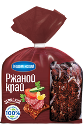 Хлеб зерновой КОЛОМЕНСКОЕ Ржаной край, 300г, детальное фото