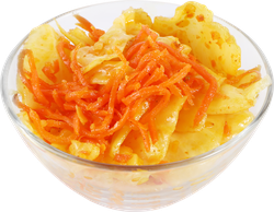 Капуста ЛЕНТА FRESH По-восточному с куркумой, весовая, изображение