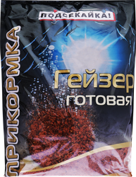 Прикормка для рыбалки ПОДСЕКАЙКА Гейзер готовая, Арт. 324122, 1кг, вид