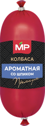 Колбаса вареная МЯСНИЦКИЙ РЯД Ароматная со шпиком, весовая, детальное фото