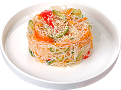 Фунчоза ЛЕНТА FRESH По-восточному с овощами, весовая, картинка