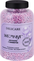Жемчуг для ванны DELICARE с шиммером, 250г, фото