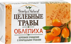 Мыло туалетное ЦЕЛЕБНЫЕ ТРАВЫ Облепиха, 160г, картинка