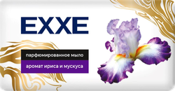 Мыло твердое EXXE с ароматом Ириса и мускуса, парфюмированное, 140г, детальное фото