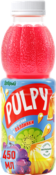 Напиток сокосодержащий ДОБРЫЙ Pulpy Тропический с мякотью, 0.45л, крупный план