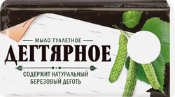 Мыло туалетное Дегтярное, 140г, картинка