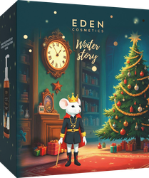 Набор подарочный EDEN Winter story Golden №2, Крем для рук, 50мл + Мыло жидкое, 245мл, картинка