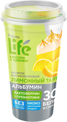 Напиток молочный ЛЕНТА LIFE высокобелковый низколактозный пребиотический лимонный тарт б, фото