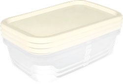 Набор емкостей для продуктов FUNCOOK Фьюжн, прямоугольные, Арт. FС1165, 3шт, вид
