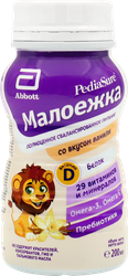 Продукт пищевой для диетического лечебного питания детей PEDIASURE Малоежка со вкусом ванили, с 1 года, 200мл, вид