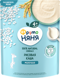 Каша рисовая ФРУТОНЯНЯ молочная, с 4 месяцев, 200г, фотография