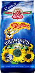 Семечки ОТ МАРТИНА с морской солью, 200г, фото