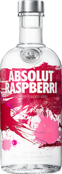 Водка ABSOLUT Raspberry Особая 38–40%, 0.7л, крупный план
